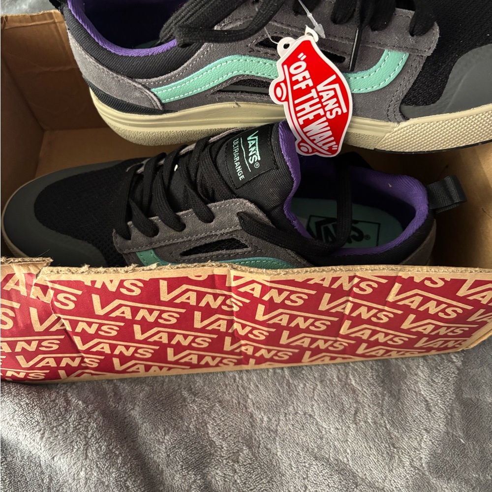 Vans gray color with purple Sneakers